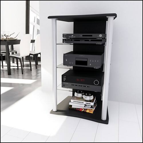 Best Buy dCOR design Cruise Component Rack in Midnight Black CR2420