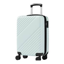Yardgrace - 28" Hard Shell ABS Carry-On Luggage, Lightweight Expandable Suitcase with Double Spinner Wheels & Lock - Green
