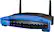 Left. Linksys - AC1200 Dual-Band Wi-Fi Router - Blue.