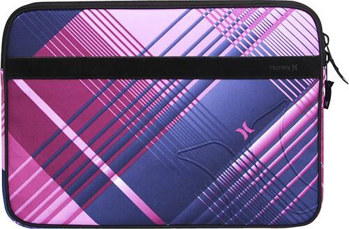 Front Standard. Hurley - Laptop Sleeve - Pink/Purple.