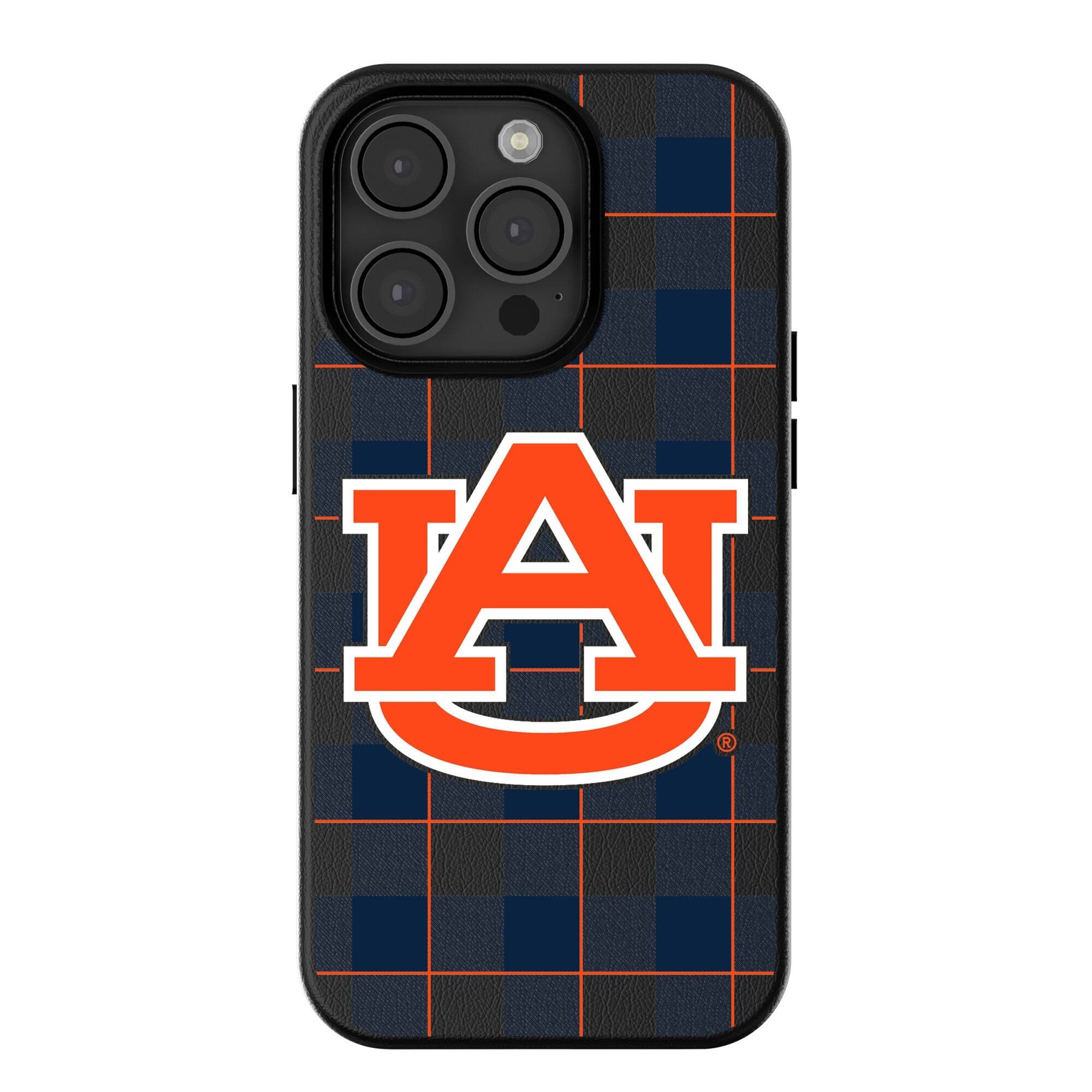 Keyscaper - NCAA - Auburn Tigers Plaid Magnetic Bump iPhone Case - 15 Plus - Black price history on PriceWatchPro