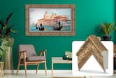 Deco TV Frames - Premiere Bezel for Samsung the Frame TV - 75" - Tuscan Copper