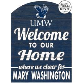 Jardine - University of Mary Washington Eagles 16'' x 22'' Marquee Sign - Navy