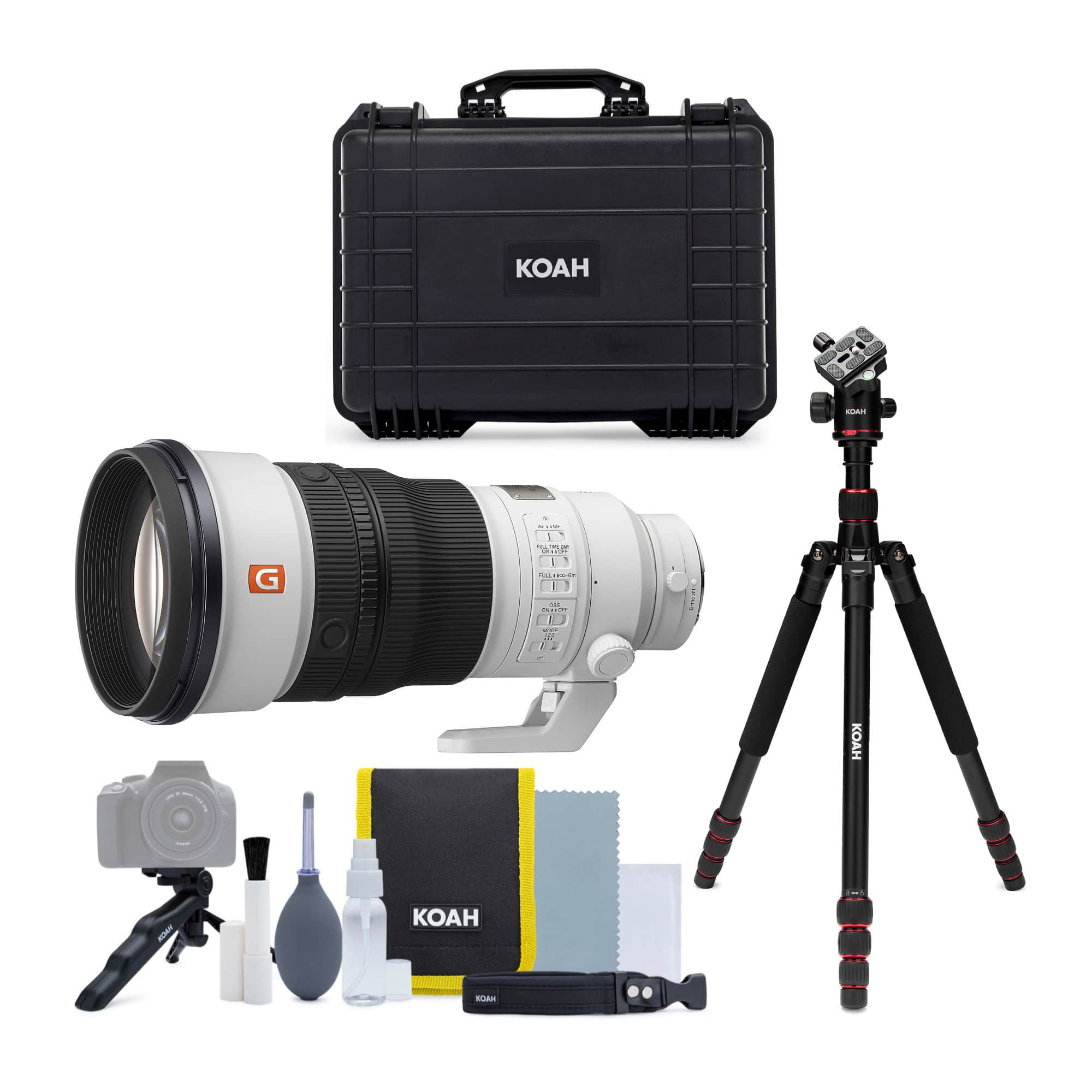 Sony - FE 300mm f/2.8 GM OSS Lens (Sony E) Bundle with Tripod and Accessories