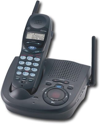 Best Buy: General Electric 2.4GHz Cordless Phone with Caller ID Black ...