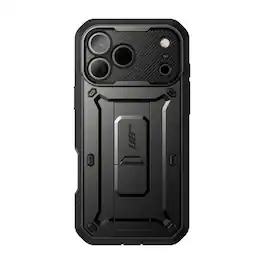SUPCASE - Unicorn Beetle Pro Rugged Case for iPhone 17 Pro – Full-Body Protection with Screen Protector - Black