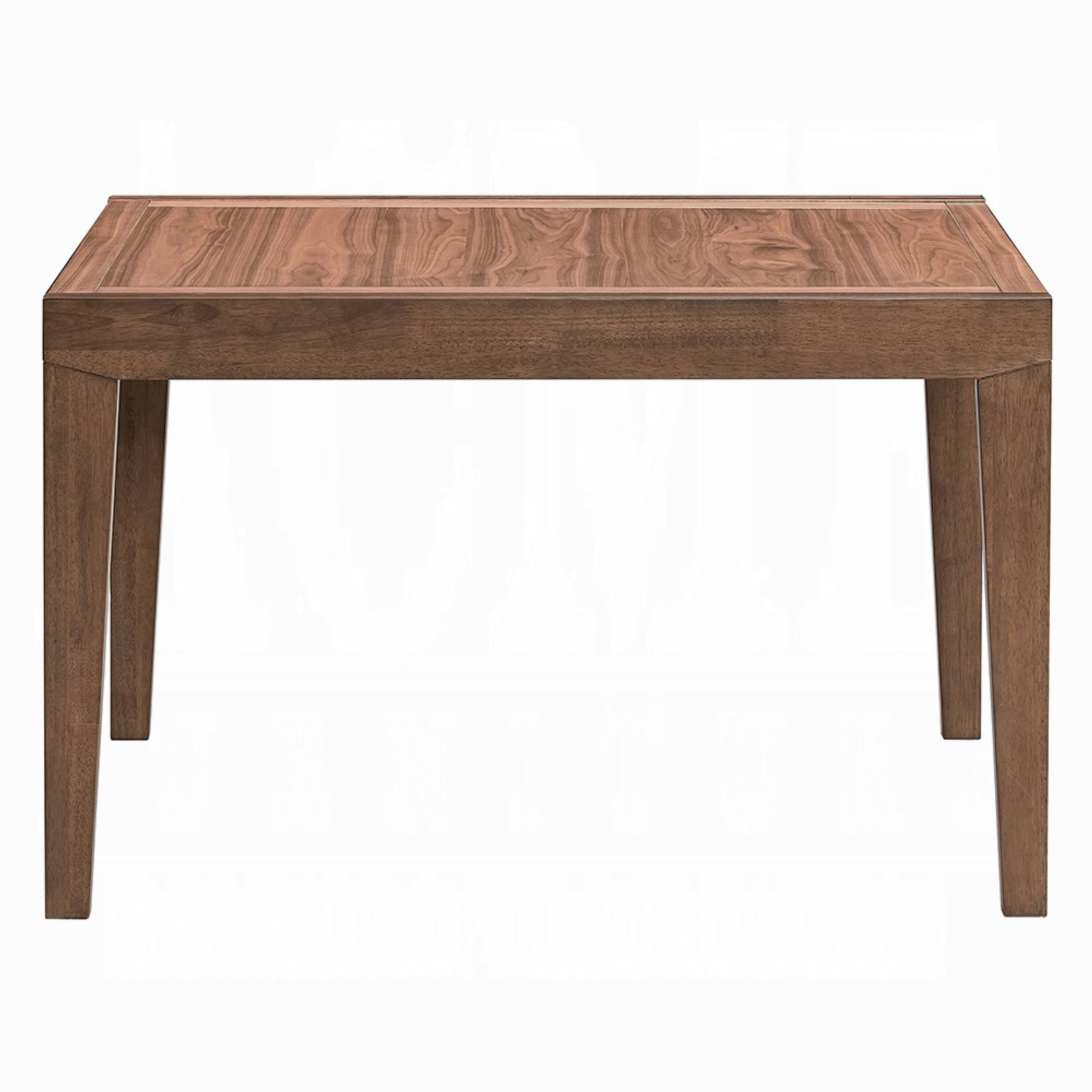 Alt View 1. Manhattan Lane - Mea Dining Table, 47-94 Inch Expandable Top, Scandinavian Walnut Brown - Walnut Brown.