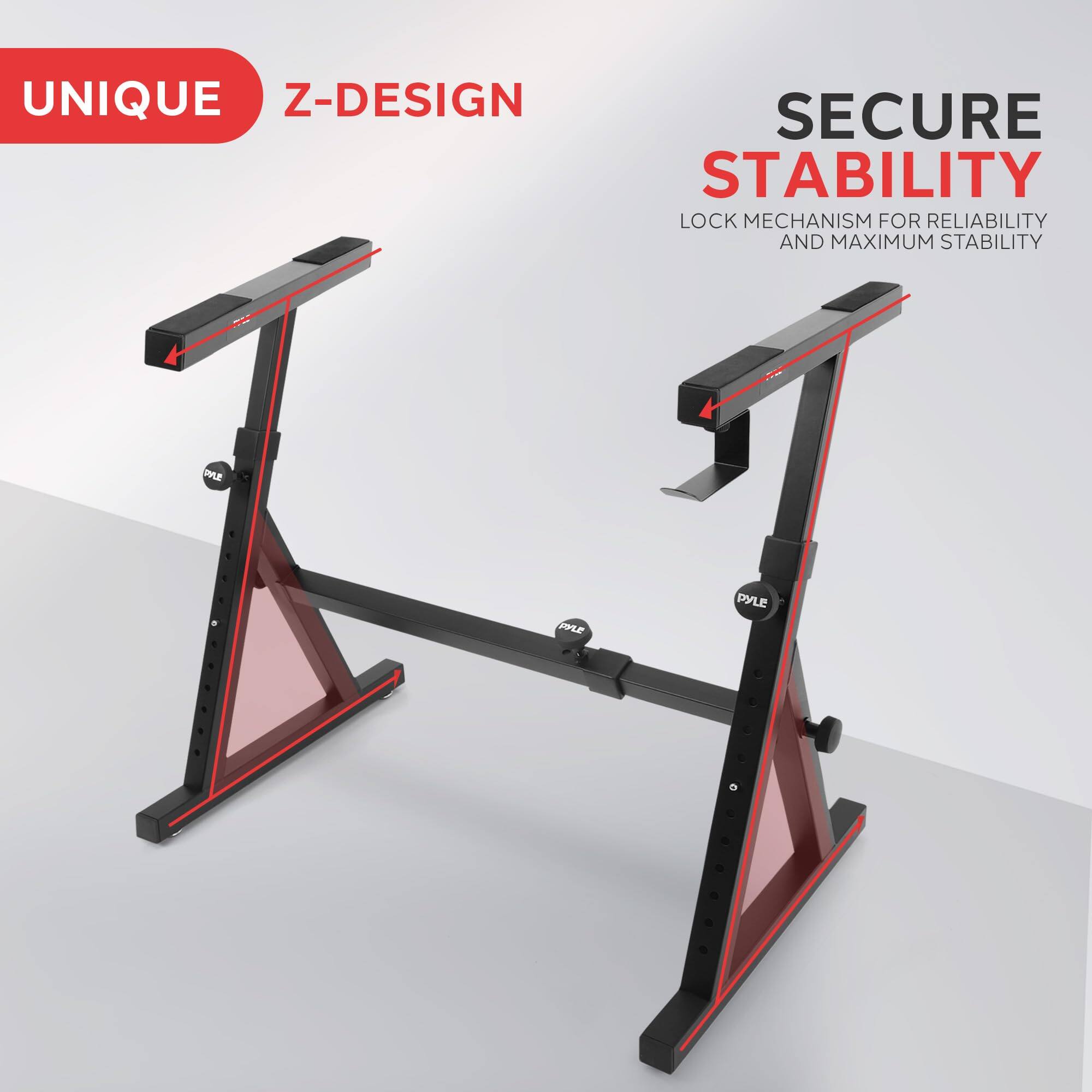 UNIQUE Z-DESIGN SECURE STABILITY LOCK MECHANISM FOR RELIABILITY AND MAXIMUM STABILITY