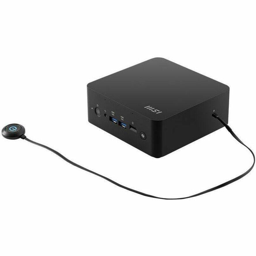 Alt View 7. MSI - MSI Cubi NUC AI 2MG Cubi NUC AI+ 2MG-023US Desktop Computer - Intel Core Ultra 7 258V - 32 GB - 1 TB SSD - Mini PC - Black.