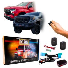 MPC - Remote Starter For Silverado/Sierra 1500/2500/3500 2015-2023 | w/Long Range Fobs - Black