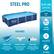 STEEL PRO
13 FT. 1 IN. X 6 FT. 11 IN.
32 IN. DEEP
Bestway STEEL PRO
FEATURES
- TRITECH® LINER: Reinforced for strength and puncture resistance
- FRAMELINK® JOINTS: Prevent metal-on-metal contact to ensure rust-resistance
- STEEL FRAME: Corrosion-resistant steel withstands weight and strain
90% WATER CAPACITY: 1,506 gal.
EASY SET UP
NO TOOLS