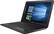 Left. HP - 15.6" Touch-Screen Laptop - Intel Core i5 - 6GB Memory - 1TB Hard Drive - Textured linear gradient grooves in black.