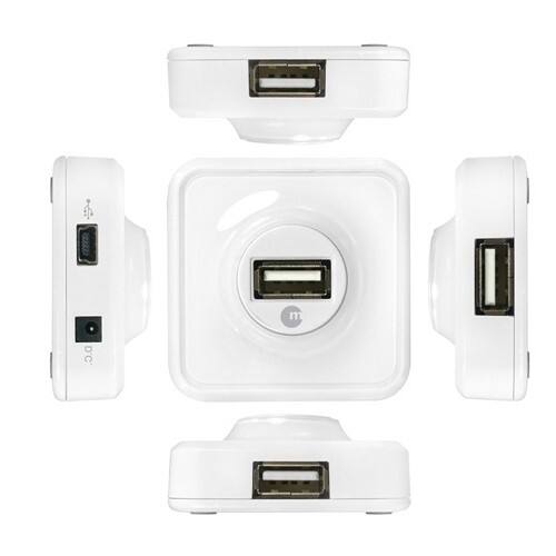 Front Standard. Macally - 4-port USB Hub.