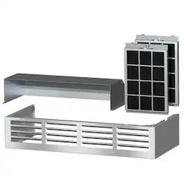 Miele - DRUU 30 Range Hood Air Recirculation Kit for model DAR 1220 - Stainless Steel