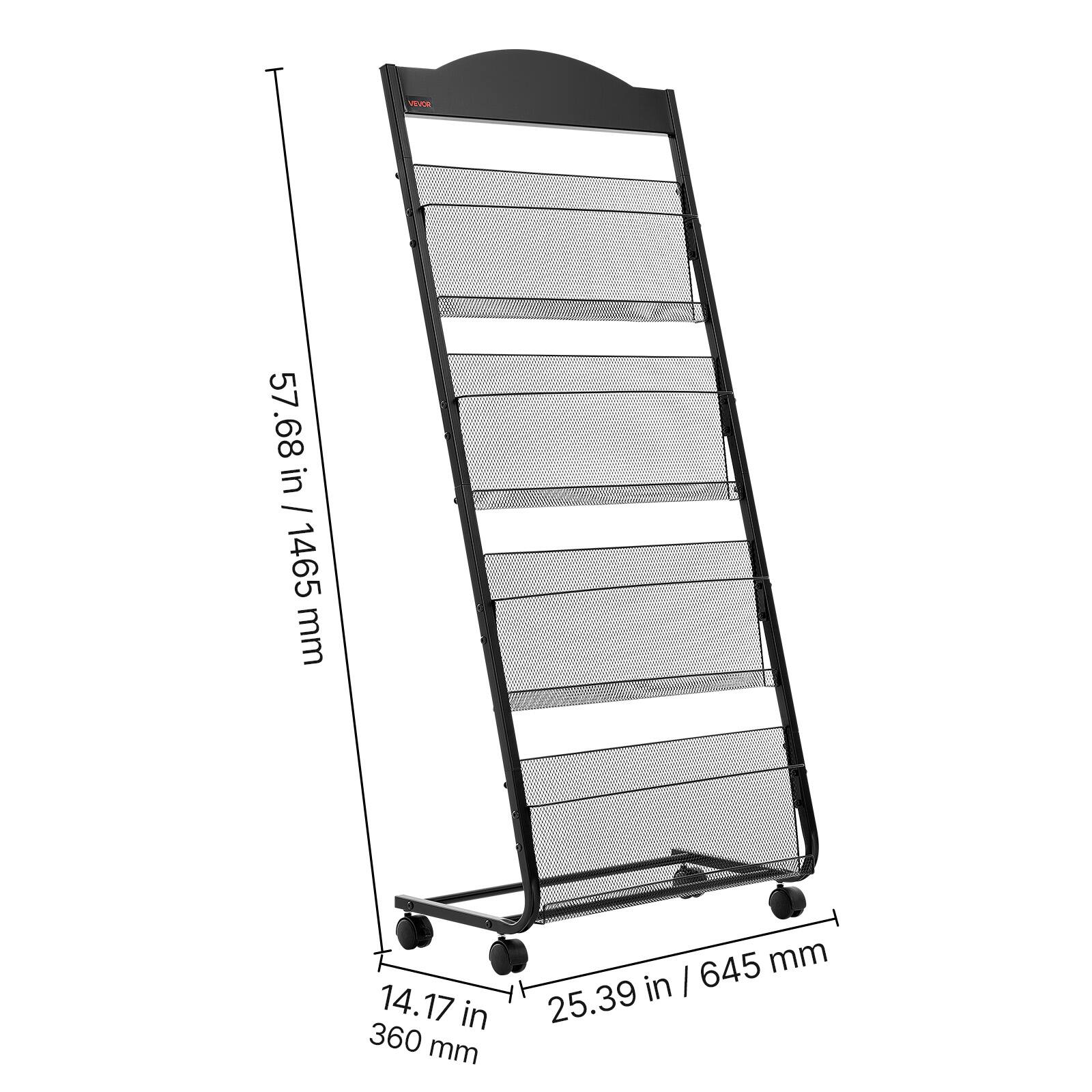 Sure, here is the corrected and grouped text from the image:

- Height: 57.68 in / 1465 mm
- Width: 25.39 in / 645 mm
- Depth: 14.17 in / 360 mm