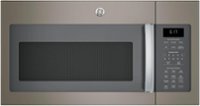 GE - 1.7 Cu. Ft. Over-the-Range Microwave - Slate - Front_Zoom