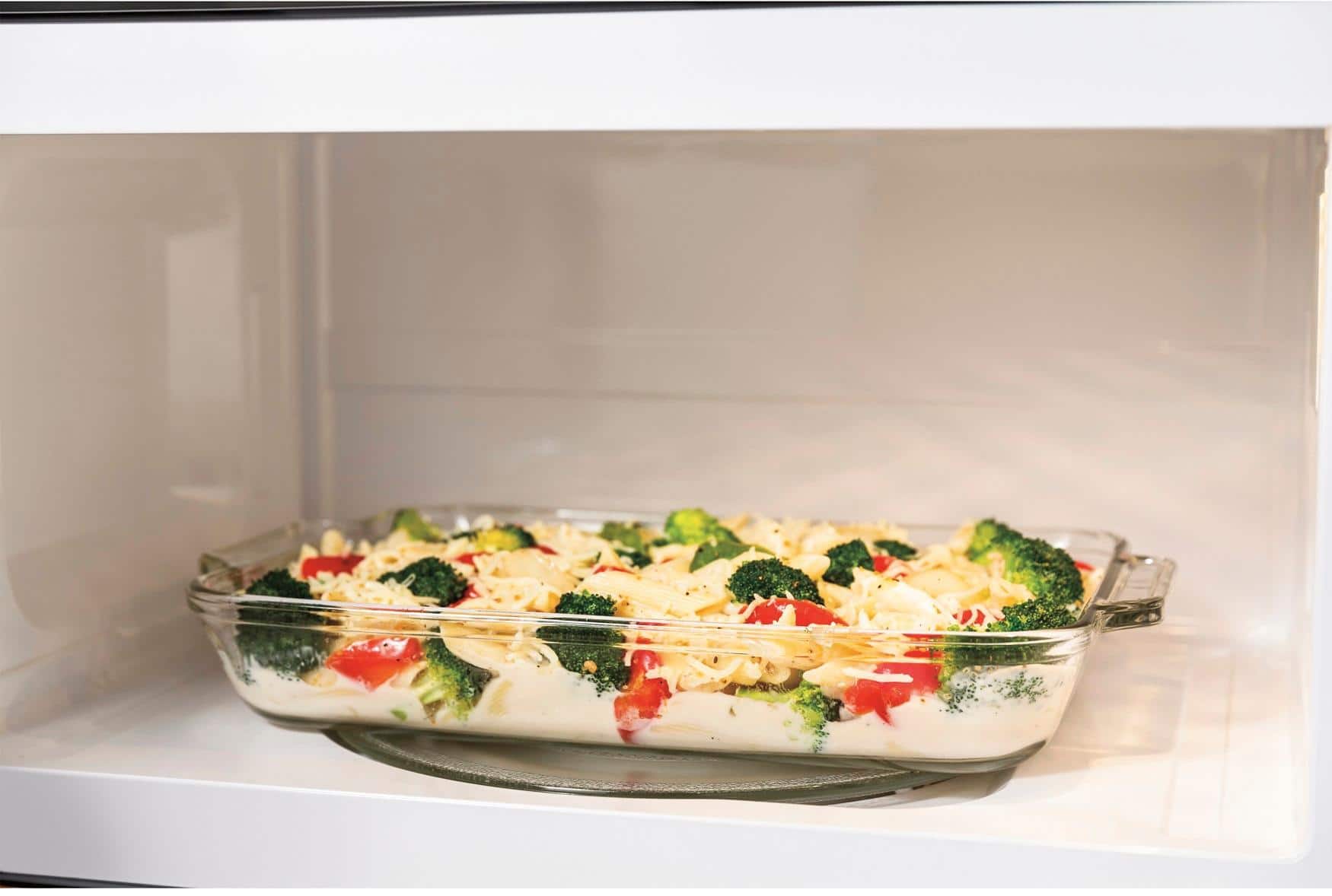 Alt View 17. GE - 1.7 Cu. Ft. Over-the-Range Microwave - Slate.