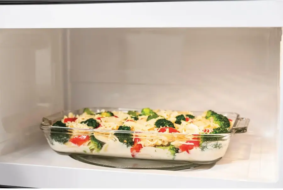 Alt View 17. GE - 1.7 Cu. Ft. Over-the-Range Microwave - Slate.