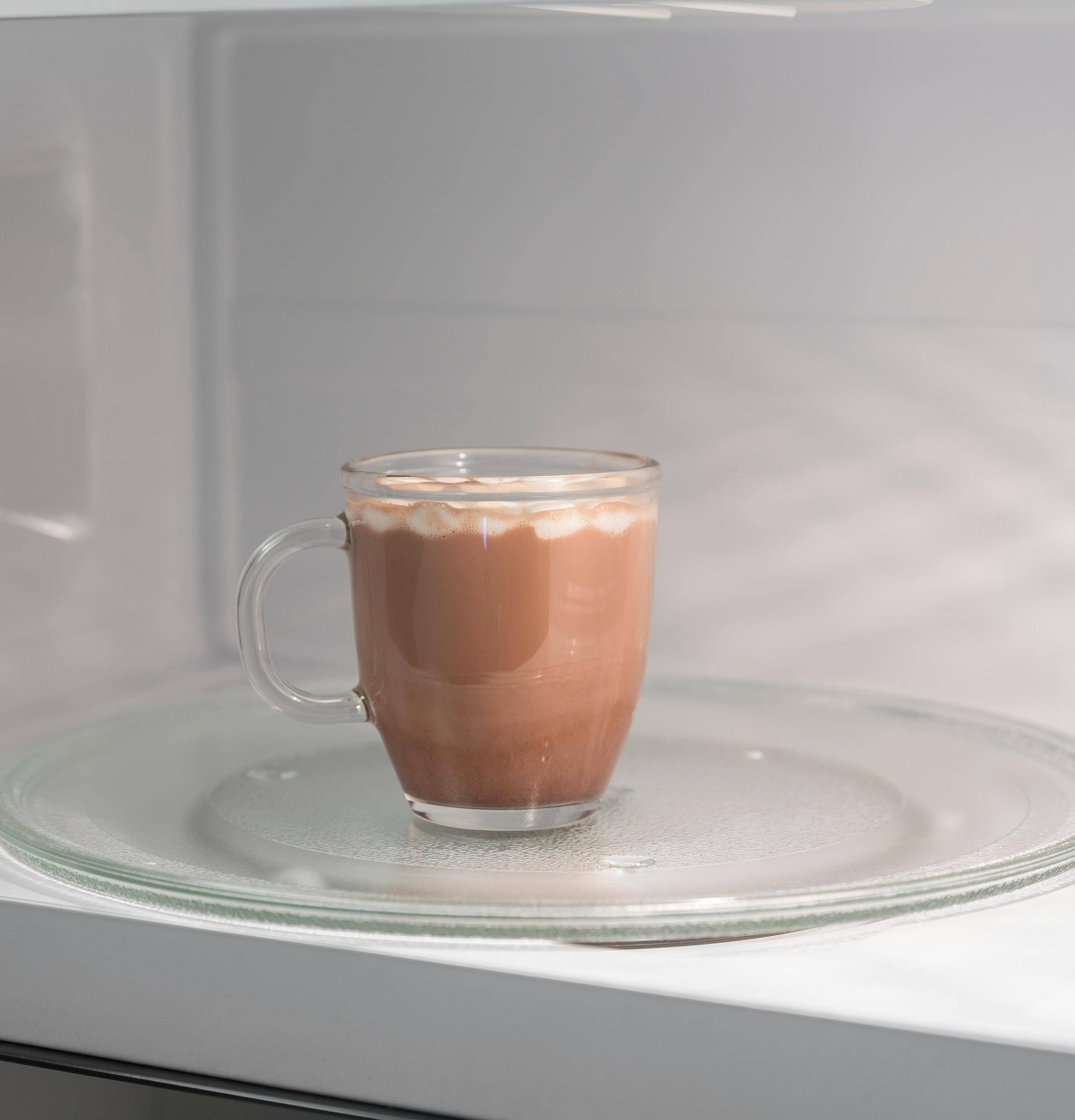 Alt View 18. GE - 1.7 Cu. Ft. Over-the-Range Microwave - Slate.