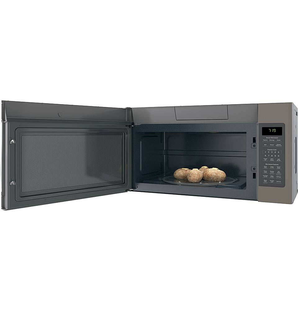GE 1.9 Cu. Ft. OvertheRange Microwave with Sensor Cooking Slate