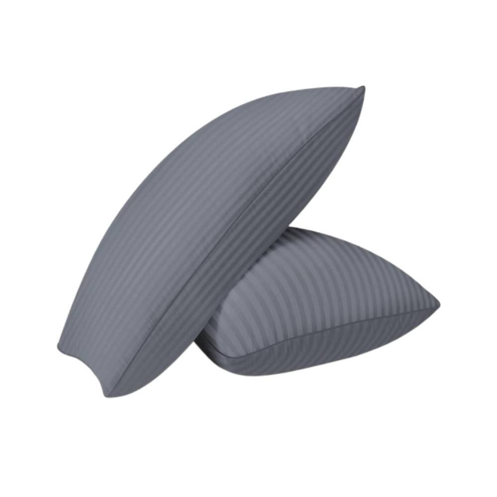 Front. Fabibe - Fabibe Gray Microfiber Luxury Hotel Pillows - Gray.