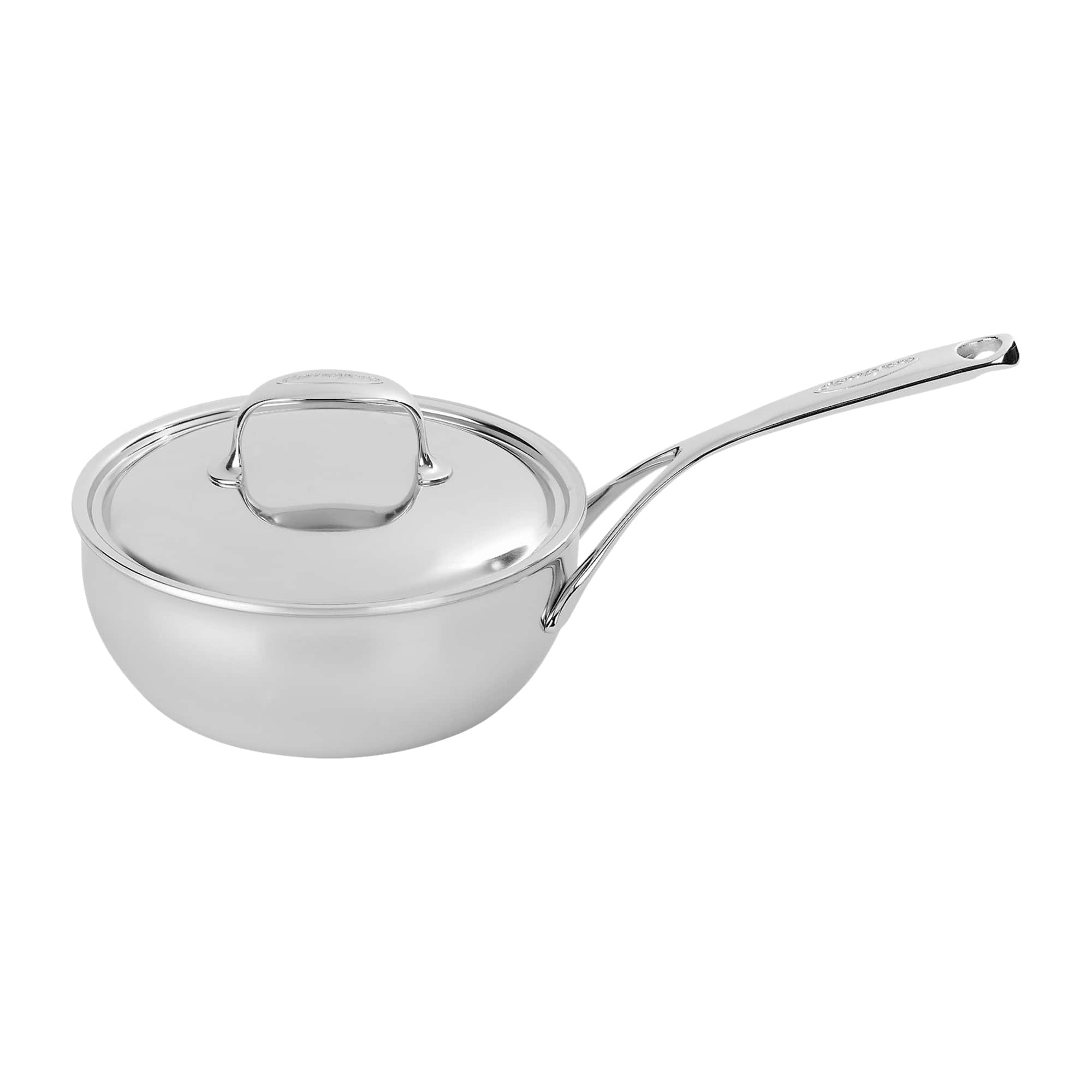 Demeyere デメイエレ キャセロール 鍋蓋 20cm Atlantis 7 Demeyere Atlantis Proline 7 3.5 qt Saucier Stainless Steel 25924