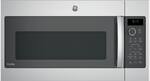 GE - Profile Series 1.7 Cu. Ft. Over-the-Range Microwave with Sensor Cooking - Stainless Steel - Front_Standard