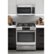 Alt View Zoom 22. GE Profile - 1.7 Cu. Ft. Convection Over-the-Range Microwave with Sensor Cooking - Stainless steel.