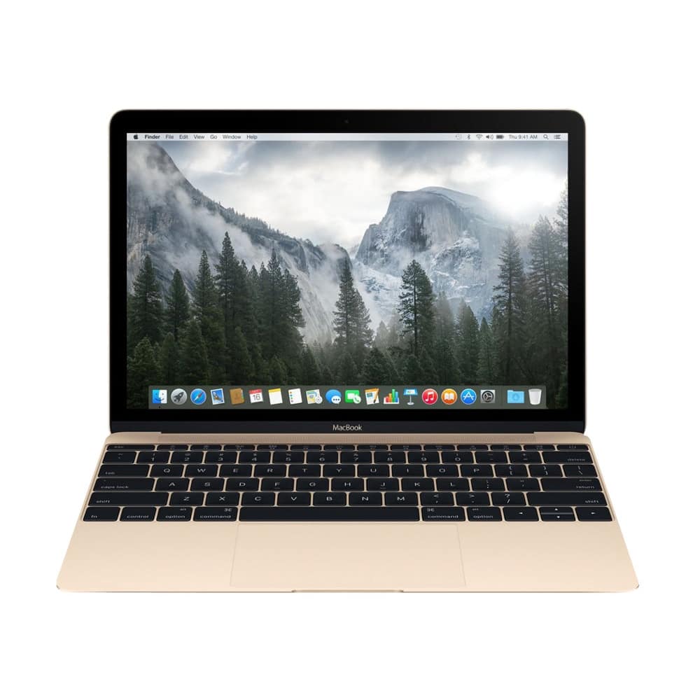 Apple - MacBook 12" Refurbished Laptop - Intel Core m - 8GB Memory - 512GB Flash Storage - Gold - Larger Front