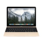 Front. Apple - MacBook 12" Refurbished Laptop - Intel Core m - 8GB Memory - 512GB Flash Storage - Gold.