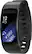 Left. Samsung - Gear Fit2 Fitness Watch + Heart Rate (Large) - Black.