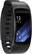 Angle. Samsung - Gear Fit2 Fitness Watch + Heart Rate (Small) - Black.