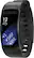 Left. Samsung - Gear Fit2 Fitness Watch + Heart Rate (Small) - Black.