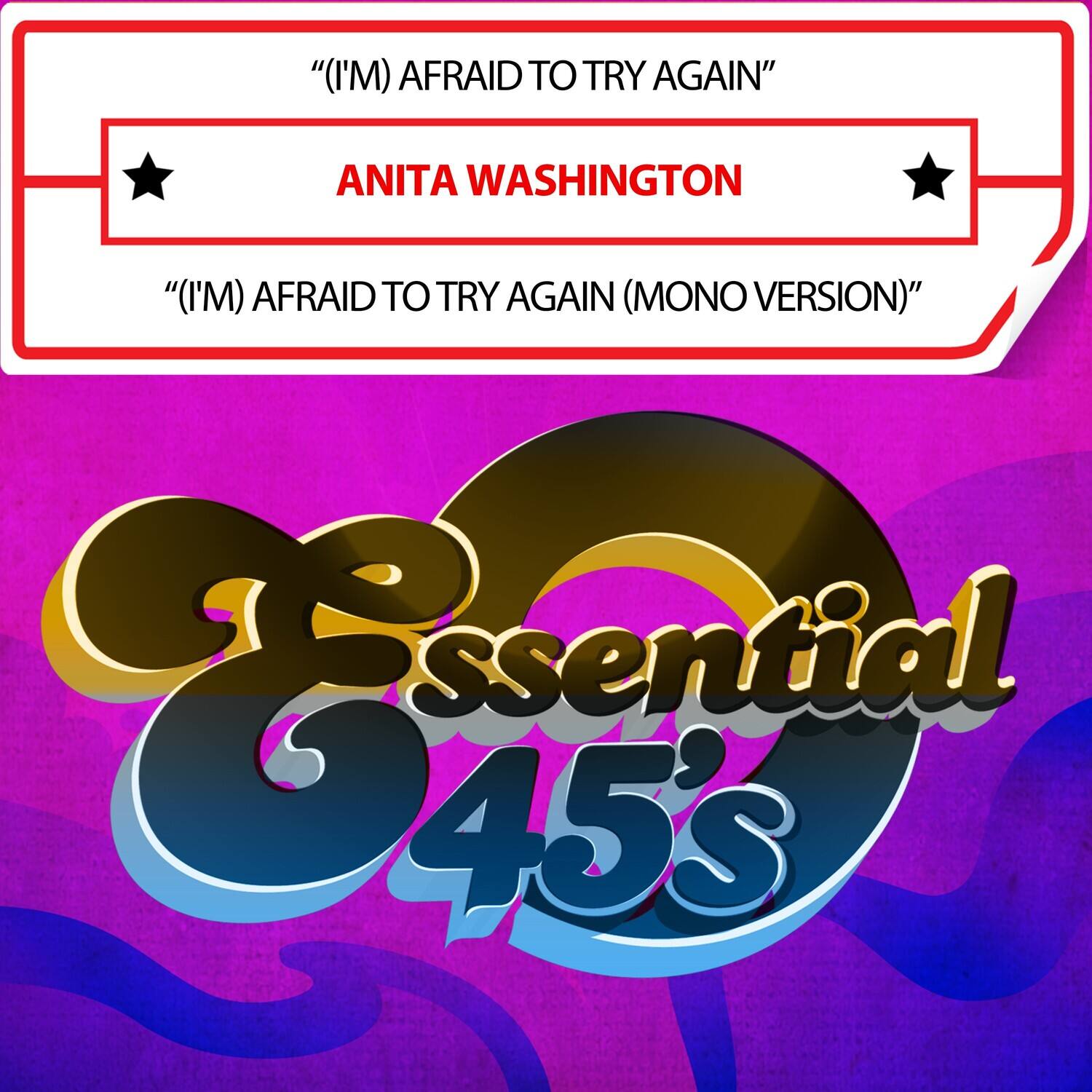 Anita Washington - (I'm)AfraidToTryAgain(Digital45)   - COMPACT DISCS [CD]