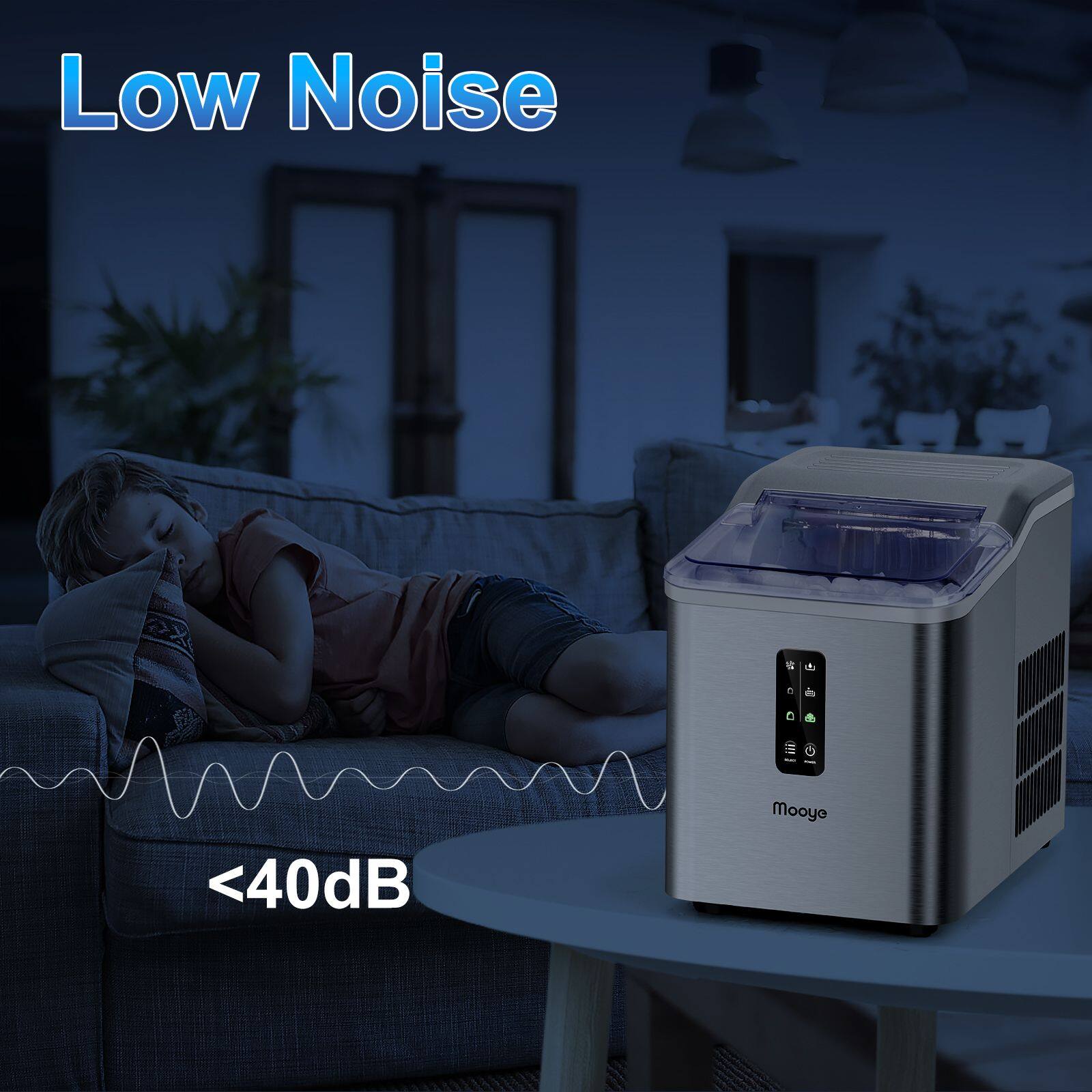 Low Noise  
<40dB