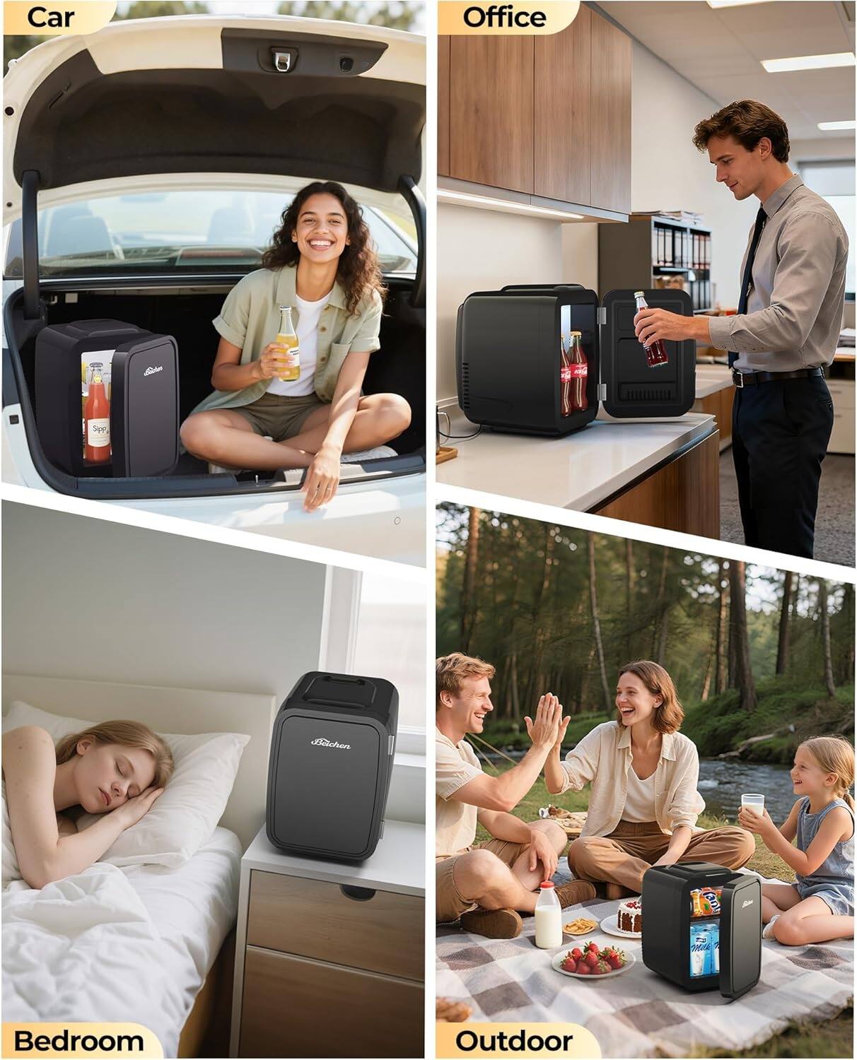 Car  
Office  
Bedroom  
Outdoor