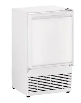 U-Line - 14" 23-lb Ice Maker - White