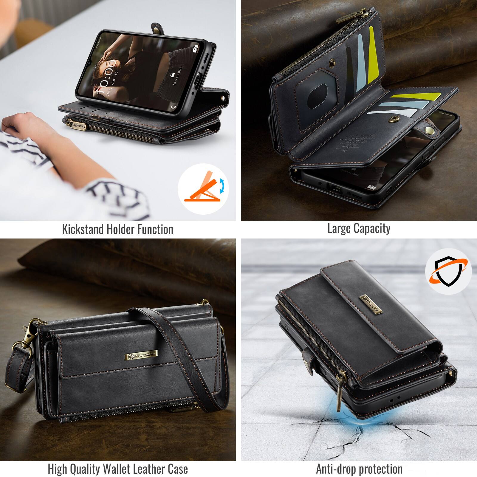 10:06 1 Jun  
Kickstand Holder Function  
Large Capacity  
High Quality Wallet Leather Case  
Anti-drop protection