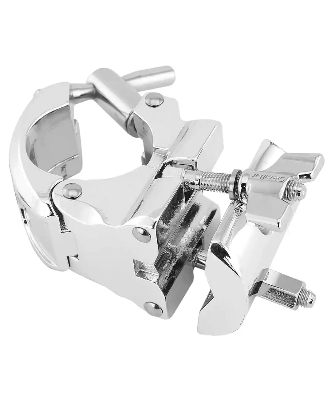 Alt View 1. Gibraltar Hardware - Road Series Chrome Super Multi-Clamp for Drum Hardware, Heavy Duty Clamp for Toms and Accessories.