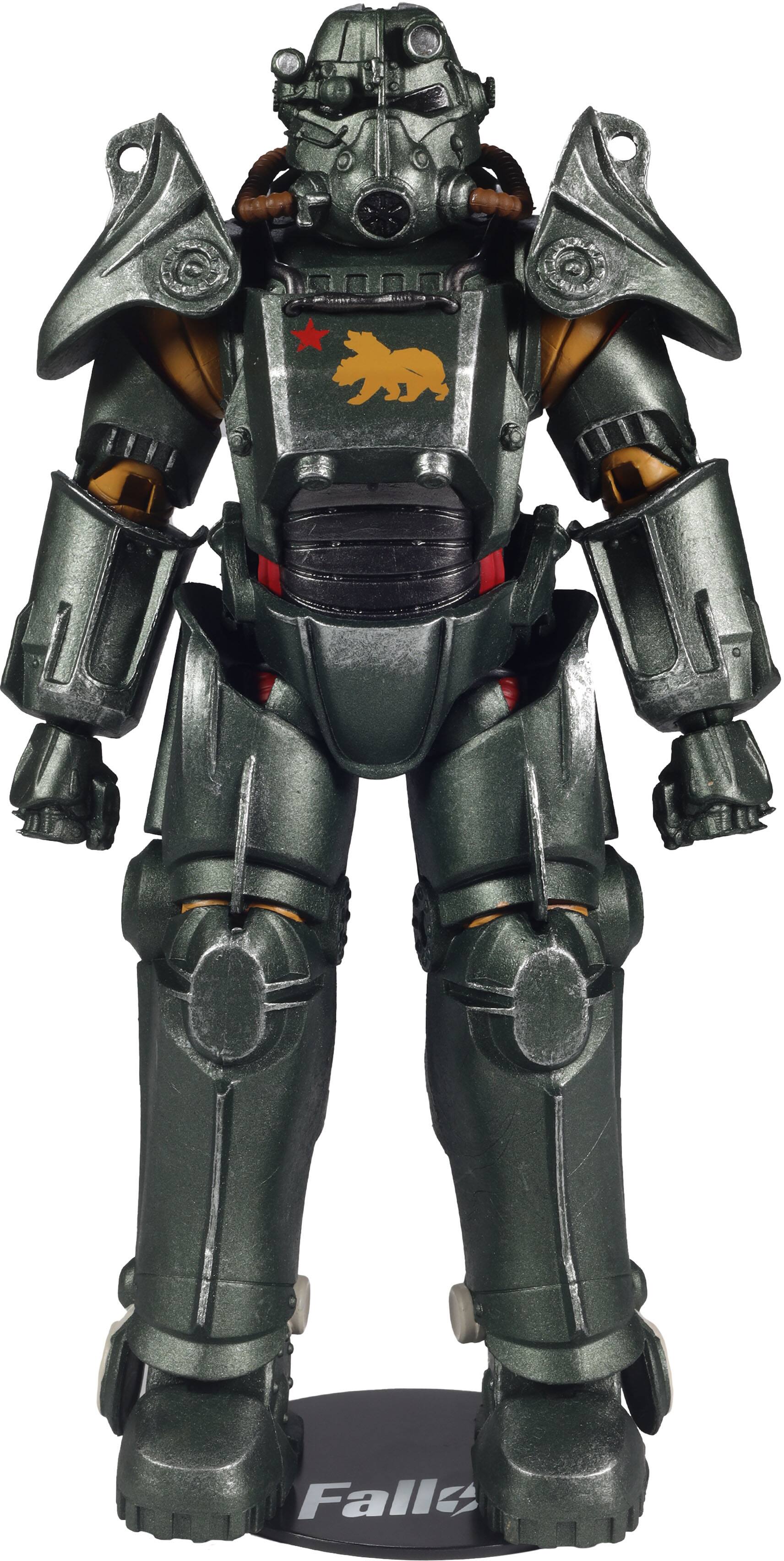Alt View 2. McFarlane Toys - Fallout NCR Salvaged Power Armor 7.9" Action Figure - McFarlane Gaming Edition.