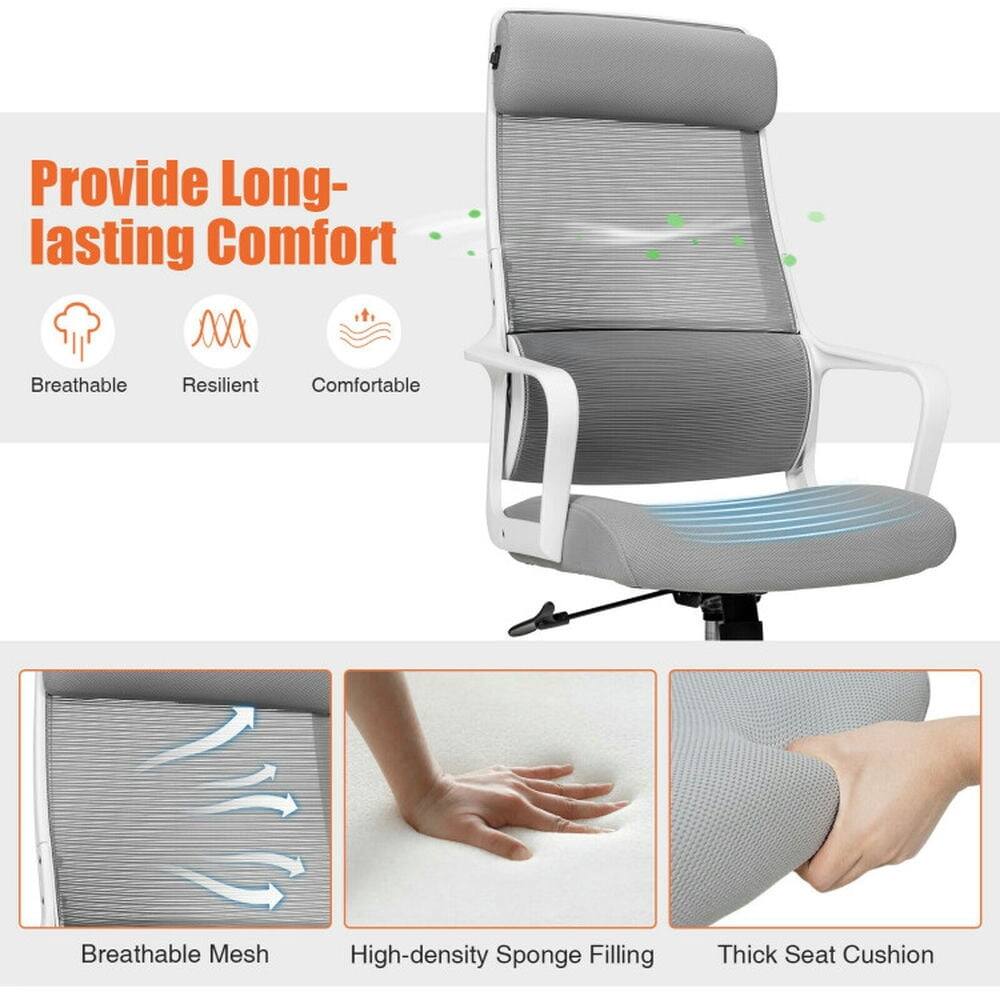 Provide Long-lasting Comfort

- Breathable
- Resilient
- Comfortable

Breathable Mesh
High-density Sponge Filling
Thick Seat Cushion
