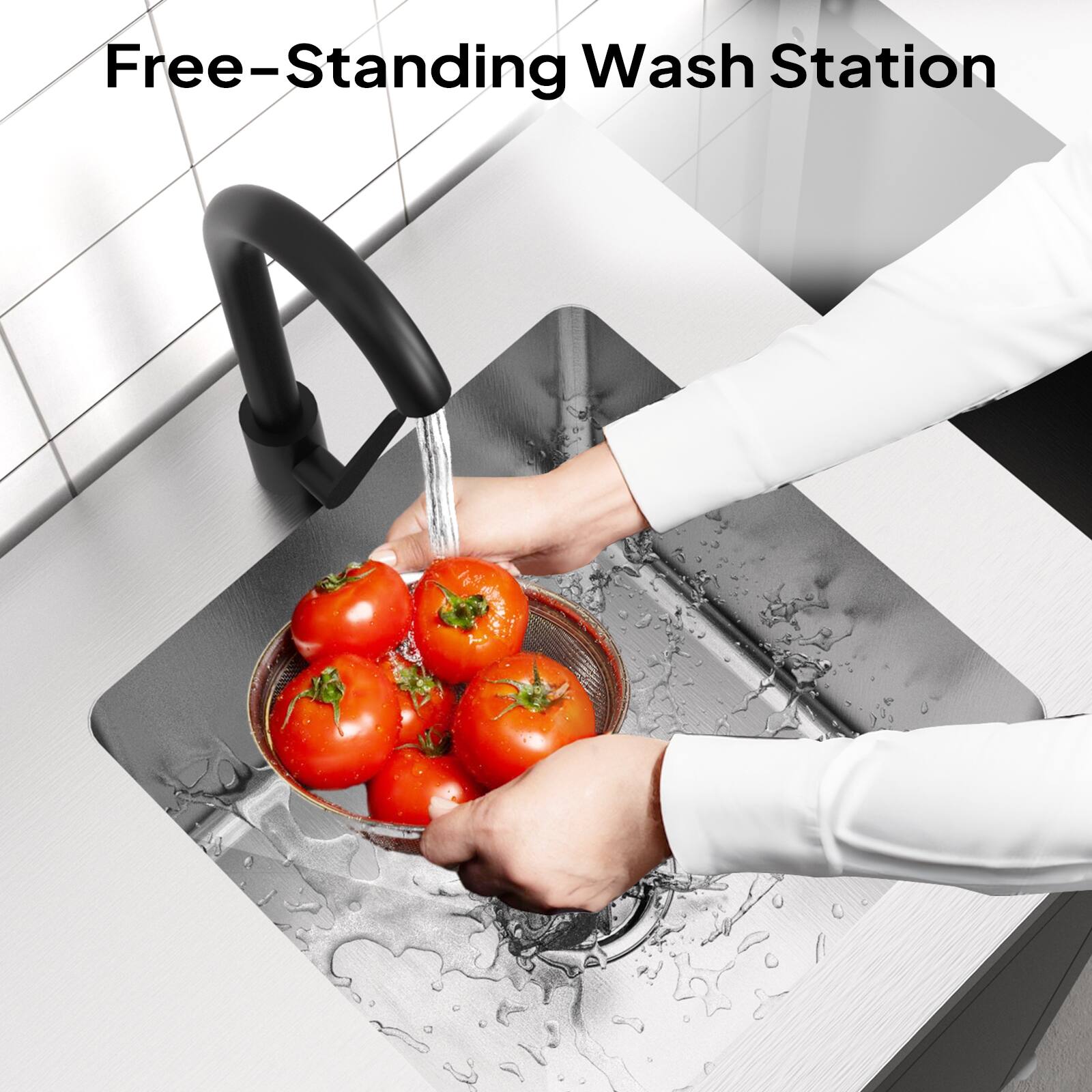 Free-Standing Wash Station