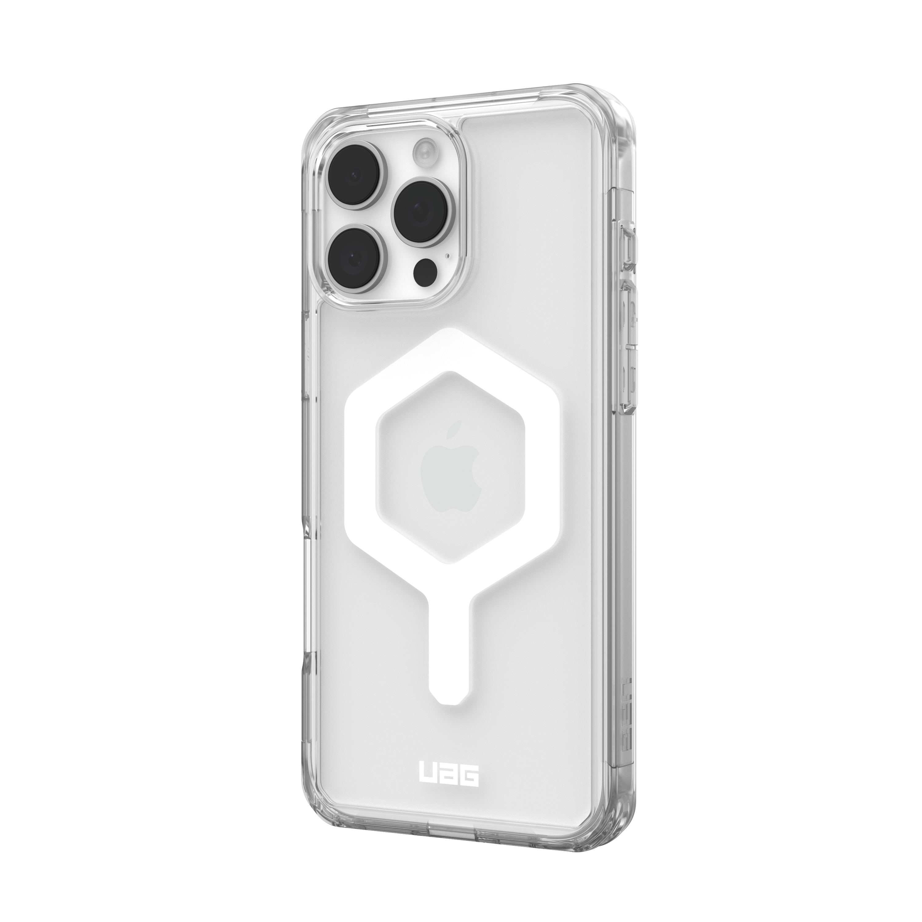 Alt View 1. UAG - Plyo Series Case with Magsafe for Apple iPhone 16 Pro Max - Ice/White.