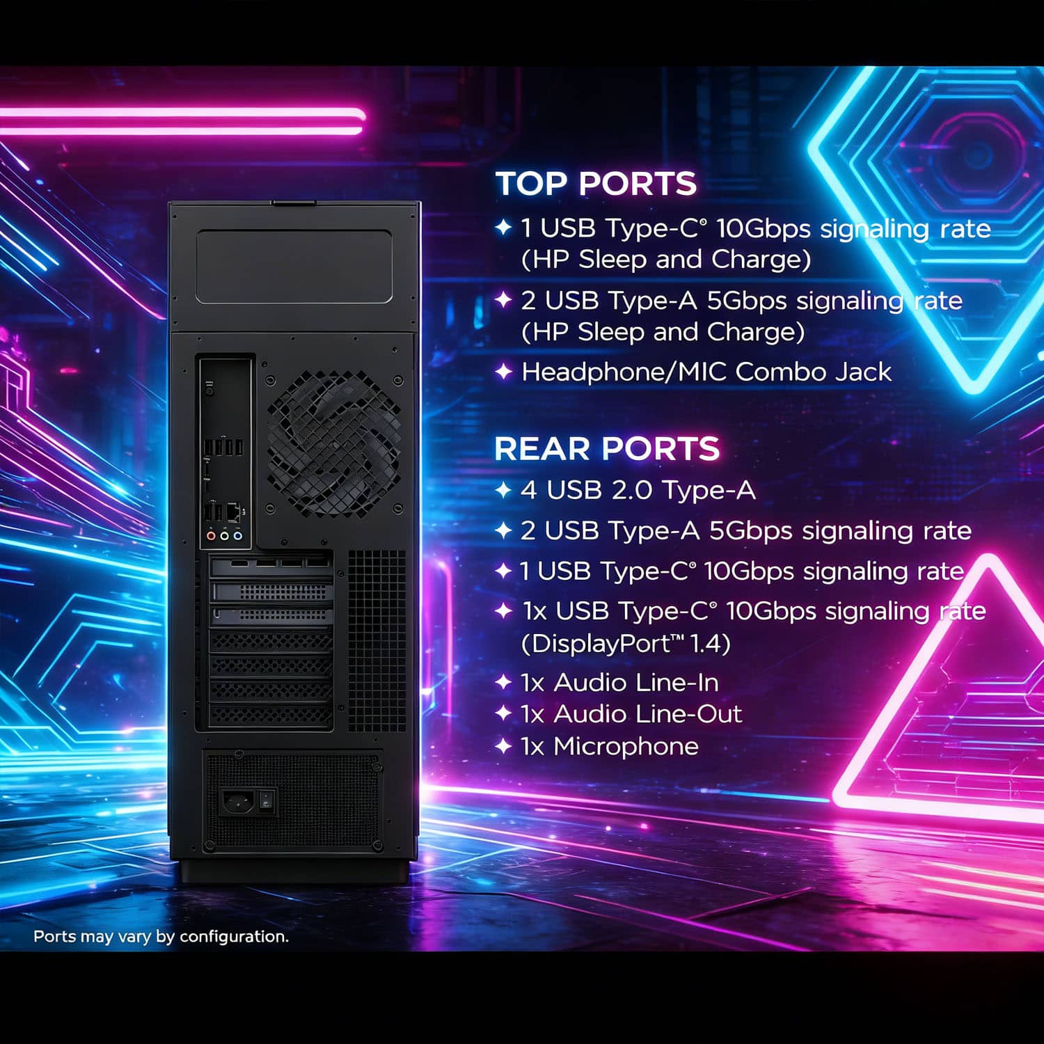 HP OMEN MAX Desktop AMD Ryzen 9 9900X3D 64GB RAM, 1TB SSD NVIDIA