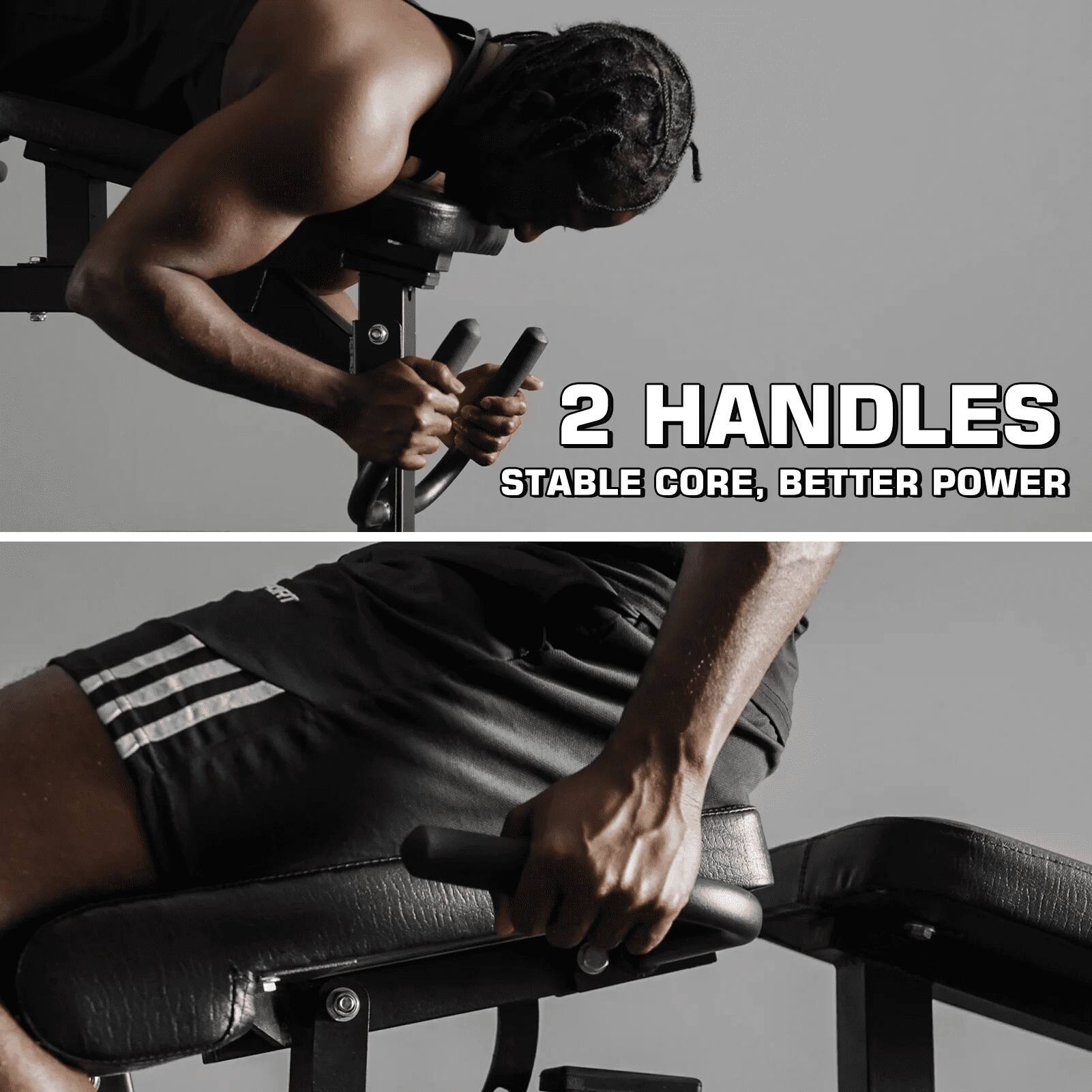 2 HANDLES
STABLE CORE, BETTER POWER