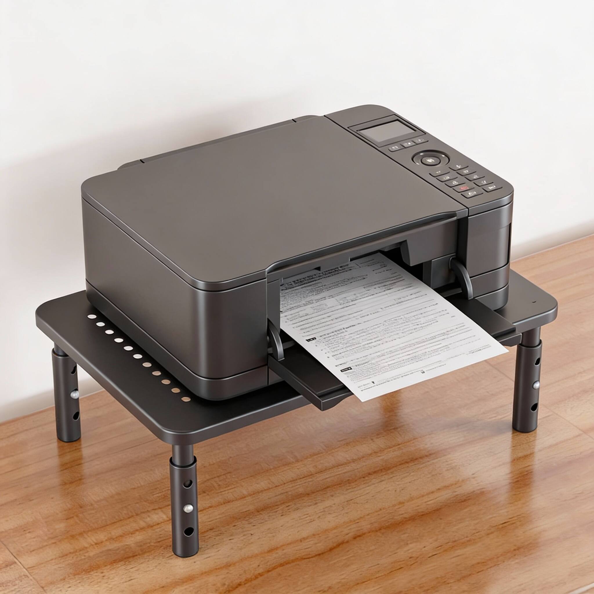 Alt View 2. Frangdom - 14.6"×9.3" 44 lbs Monitor Stand Riser - Pink Basic 3-Level.