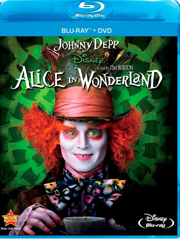  Alice in Wonderland [Blu-ray/DVD] [2 Discs] [2010]