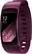 Left. Samsung - Gear Fit2 Fitness Watch + Heart Rate (Large) - Pink.