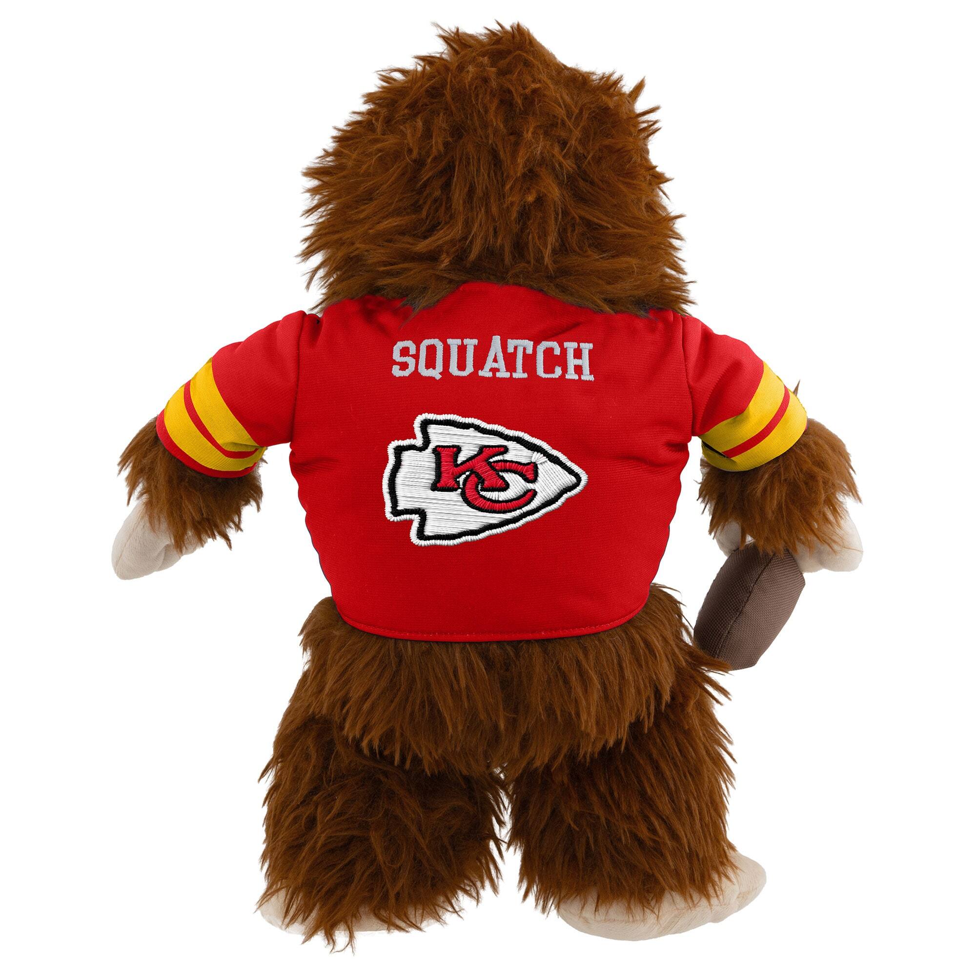 Alt View 2. Sporticulture - Kansas City Chiefs 14" Big Footballer Premium Plush - Multicolor.