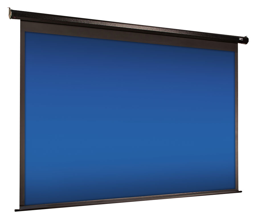 Elite Screens - Spectrum Series 110" Motorized Projector Screen - Black